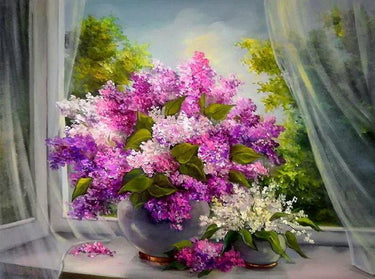 Flower Diamond Painting Kit - DIY Flower-56